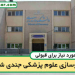 آخرین رتبه قبولی داروسازی جندی شاپور اهواز