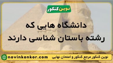 دانشگاه های رشته باستان شناسی