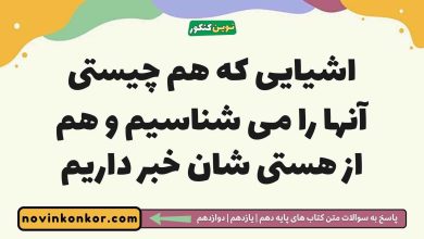 اشیایی که هم چیستی آنها را می شناسیم و هم از هستی شان خبر داریم فلسفه دوازدهم