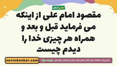 مقصود امام علی از اینکه می فرماید قبل و بعد و همراه هر چیزی خدا را دیدم چیست