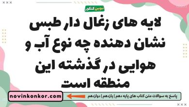 لایه های زغال دار طبس نشان دهنده چه نوع آب و هوایی در گذشته این منطقه است