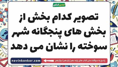 تصویر کدام بخش از بخش های پنجگانه شهر سوخته را نشان می دهد