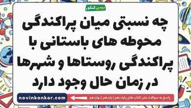 چه نسبتی میان پراکندگی محوطه های باستانی با پراکندگی روستاها و شهرها در زمان حال وجود دارد