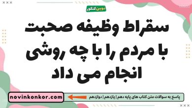 سقراط وظیفه صحبت با مردم را با چه روشی انجام می داد