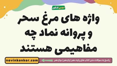 واژه های مرغ سحر و پروانه نماد چه مفاهیمی هستند